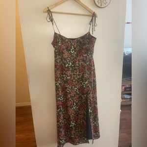 Park & Fifth “Willow” Dress - Floral Slip Midi Dress